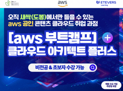 (도봉 SW 1기) [AWS 부트캠프] 클라우드 아키텍트 플러스