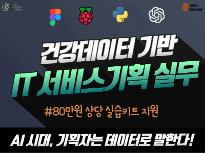(성북4기)헬스케어 분야 서비스기획자 부트캠프 4기 : 데이터 분석부터 기획까지